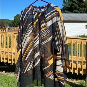 Lane Bryant Sheer Blouse